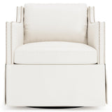 Delaney Tan Swivel Chair - Ornate Home