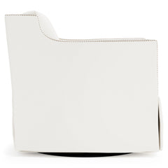 Delaney Tan Swivel Chair - Ornate Home