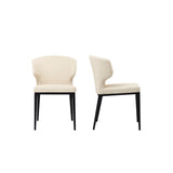 Delaney Warm Beige Dining Chair (Set of 2) - Ornate Home