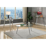 Delany Chrome End Table - Ornate Home