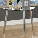 Delany Chrome End Table - Ornate Home