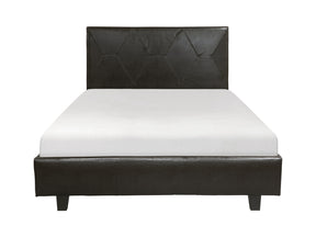 Deleon Brown California King Platform Bed - Ornate Home