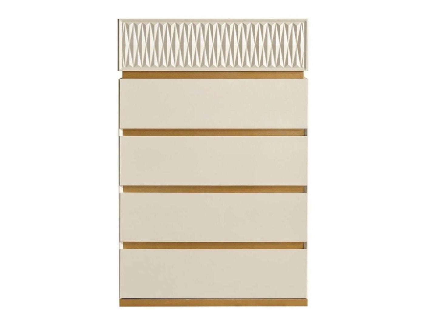 Delfano Beige Chest - Ornate Home