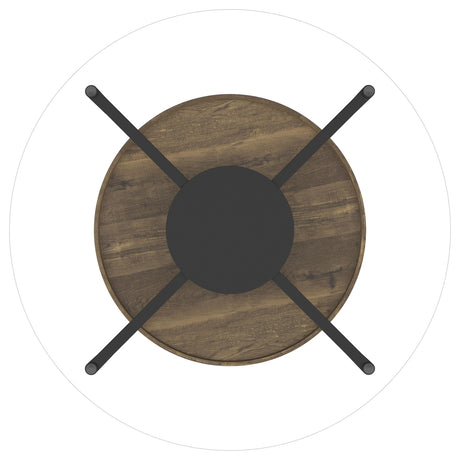 Delfin Brown Coffee Table - Ornate Home