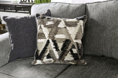 Delgada Graphite Loveseat - Ornate Home