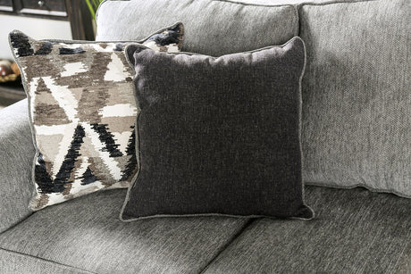 Delgada Graphite Loveseat - Ornate Home