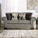 Delgada Graphite Sofa & Loveseat - Ornate Home