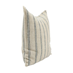 Delgada Natural/Blue 26"x26" Throw Pillow (Set of 2)