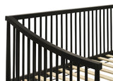 Delgado Black Windsor Twin Wood Daybed with Trundle - Ornate Home