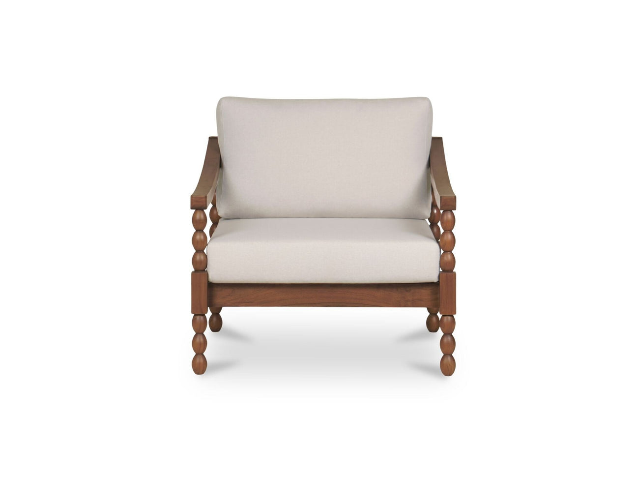 Delilah Brown Outdoor Accent Chair - Ornate Home
