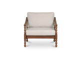 Delilah Brown Outdoor Accent Chair - Ornate Home