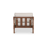 Delilah Brown Outdoor Accent Chair - Ornate Home