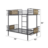 Deliz Twin/Twin Bunk Bed - Ornate Home