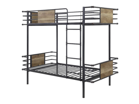 Deliz Twin/Twin Bunk Bed - Ornate Home
