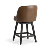 Della Camel Counter Stool - Ornate Home