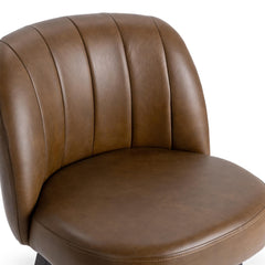 Della Camel Counter Stool - Ornate Home