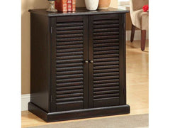 Della  Espresso  Shoe Rack - Ornate Home