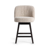 Della Sandy Cream Counter Stool - Ornate Home
