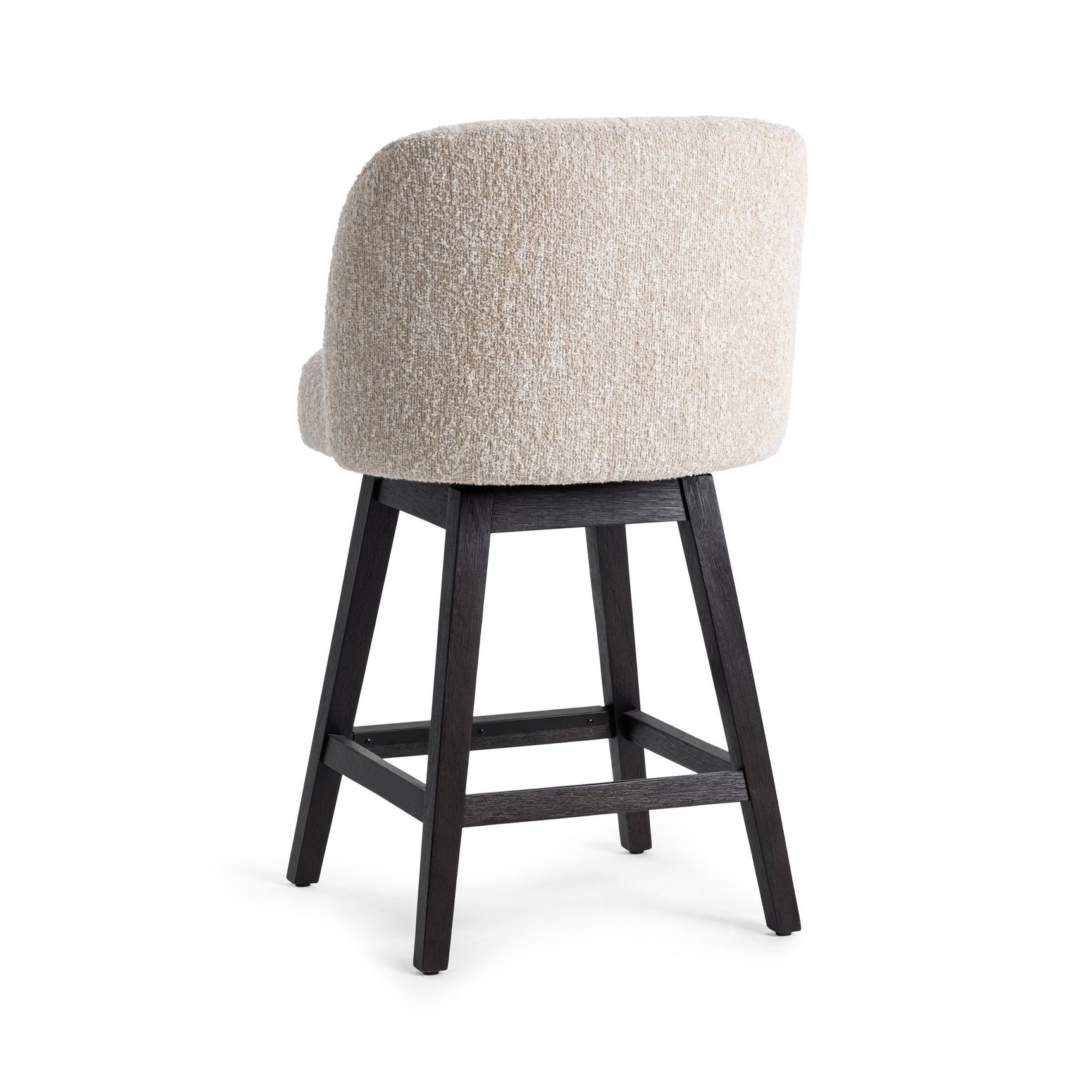 Della Sandy Cream Counter Stool - Ornate Home