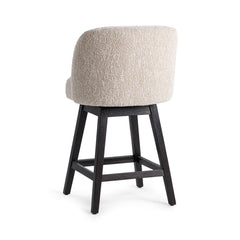Della Sandy Cream Counter Stool - Ornate Home