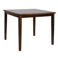 Delmar Brown 6-Piece Pack Dinette Set - Ornate Home