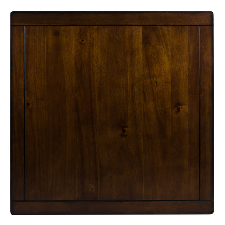 Delmar Espresso/Black 5-Piece Pack Counter Height Set - Ornate Home