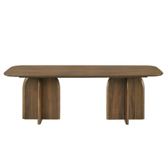 Delmon Dark Walnut Dining Table - Ornate Home