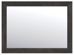 Delmorta Dark Gray Bedroom Mirror - Ornate Home