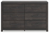 Delmorta Dark Gray Dresser (Online Special Price) - Ornate Home