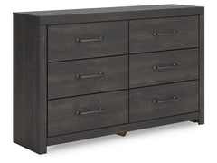 Delmorta Dark Gray Dresser - Ornate Home