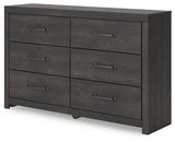Delmorta Dark Gray Dresser - Ornate Home