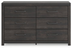Delmorta Dark Gray Dresser - Ornate Home