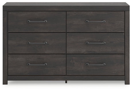Delmorta Dark Gray Dresser - Ornate Home