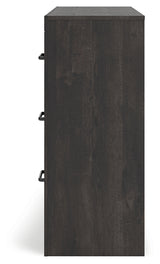 Delmorta Dark Gray Dresser - Ornate Home