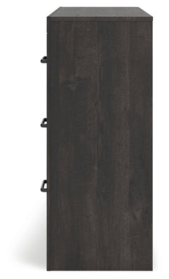Delmorta Dark Gray Dresser - Ornate Home