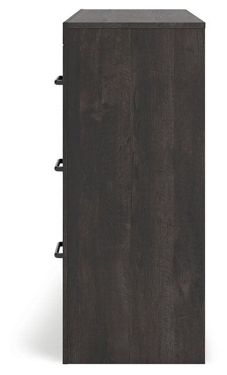 Delmorta Dark Gray Dresser - Ornate Home