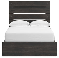 Delmorta Dark Gray Full Panel Storage Youth Bed - Ornate Home