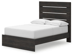 Delmorta Dark Gray Full Panel Storage Youth Bed - Ornate Home