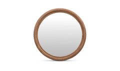 Delphine Natural Large Mirror - Ornate Home
