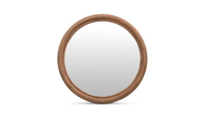 Delphine Natural Large Mirror - Ornate Home