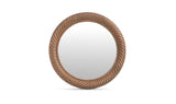 Delphine Natural Small Mirror - Ornate Home