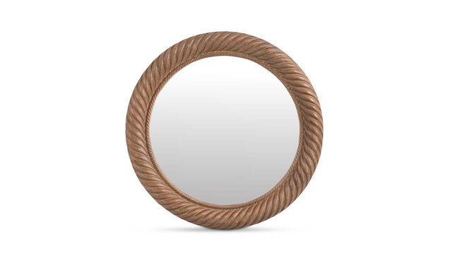 Delphine Natural Small Mirror - Ornate Home