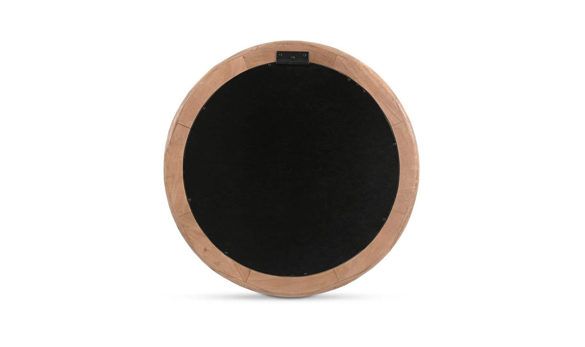 Delphine Natural Small Mirror - Ornate Home