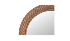 Delphine Natural Small Mirror - Ornate Home