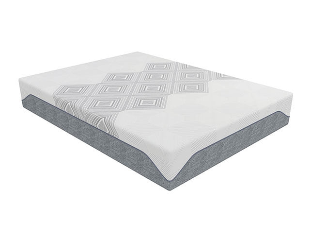 Delphinium White/Gray Full Mattress - Ornate Home