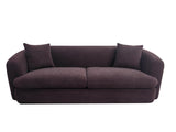 Delroy Aubergine Sofa - Ornate Home