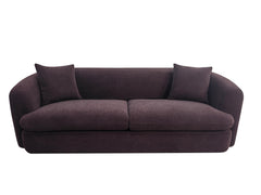 Delroy Aubergine Sofa - Ornate Home