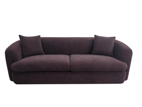 Delroy Aubergine Sofa - Ornate Home