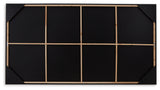 Delstone Black/White Wall Art - Ornate Home