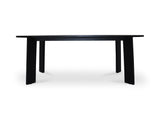 Delta Black Oval Outdoor Dining Table - Ornate Home